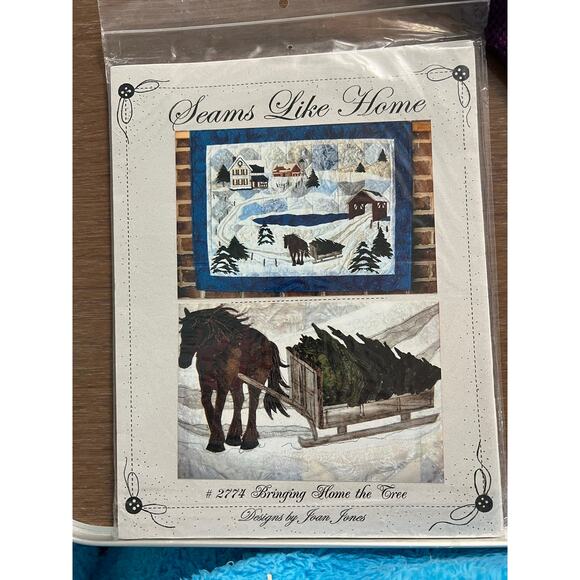 quilt pattern bringing home the tree joan jones - Picture 2 of 8